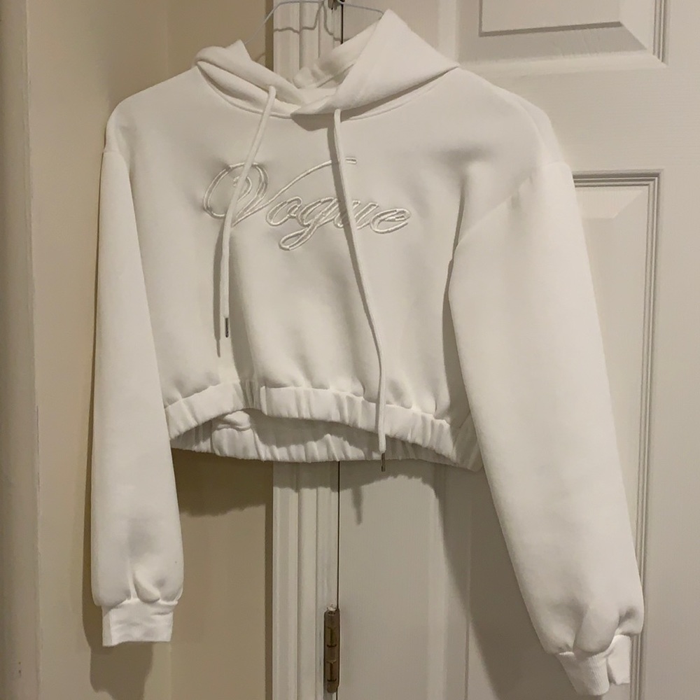 Cropped hoodie